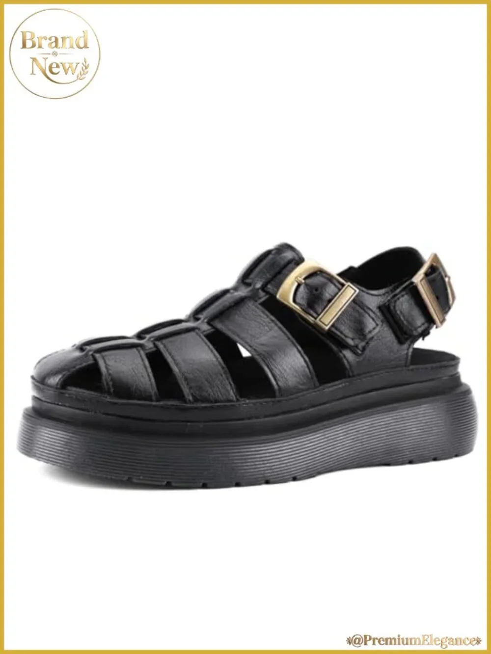 Women's Platform Wedge Sandals Adjustable T-Strap Open Toe Summer Boho
